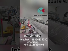 IV 인퓨전 세트 CE 비생성 인퓨전 IV 투여 세트 흐름 조절기와 바늘